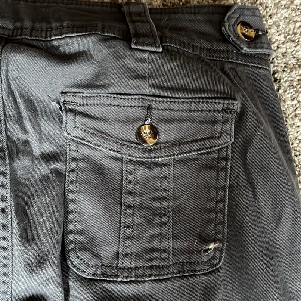 Gray Flamingals Siz 6p trouser Jean wide leg - Picture 4 of 5